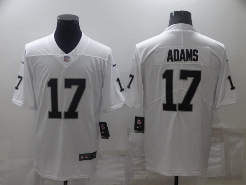 Men Oakland Raiders 17 Adams White Nike Vapor Untouchable Limited 2022 NFL Jerseys